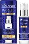 Veido serumas Bielenda Egzosomy Jaunystės Multi‑Repair naktinis koncentratas nuo rauk&scaron;lių ir tamsių dėmių 30 ml