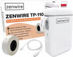 Zenwire TP-110 mini ne&scaron;iojamasis terminis spausdintuvas skirtas etiketėms Bluetooth USB-C