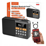 Mini ne&scaron;iojamas FM radijas Bluetooth garsiakalbis 13 W Zenwire