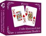 Klasikinės kortos su Brailio ra&scaron;tu