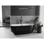 Vonia Mexen Eos, 150 x 75 cm, White/Black + Black persipylimas