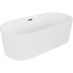 Vonia Mexen Paola, 170 x 80 cm, White gloss + Gun metal persipylimas
