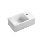 Praustuvas Laveo Kvadrato /O, White, 35x21 cm