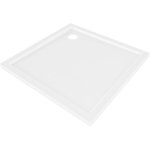 Du&scaron;o padėklas Mexen Flow Slim, kvadratinis, 110 x 110 cm, White gloss