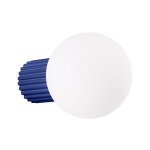 Sollux Lighting sieninis &scaron;viestuvas Halo, mėlynas