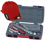 Teng Tools T3840 3/8" 39 dalių lizdinių raktų rinkinys