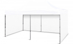 Lauko pavėsinė, 600 x 300 cm, balta