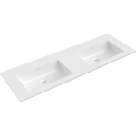 Dvigubas praustuvas Mexen Otis, 141 x 46,5 cm, White glossy