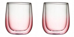 Ambition dvigubo stiklo stiklinių rinkinys Ombre, 350 ml, 2 vnt.