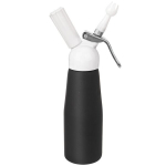 Sifonas grietinėlei plakti, juodas, 680 ml