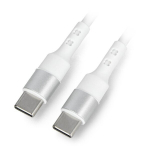 Akyga Usb-c į Usb-c laidas 1.8m, 60w, baltas
