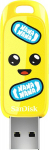 SanDisk Fortnite Peely Edition USB 3.2 Flash Drive 256GB Yellow