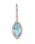 Auksinis pakabukas su deimantais Diamond Sky "Assortment"