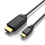 Vention Usb-c į Hdmi 4k kabelis, 2m, juodas
