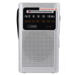 Mažas atkūrimo įra&scaron;ymo įrenginys, retro AM/FM radijas