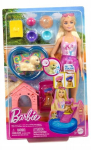 Barbie &Scaron;unelių Baseino &Scaron;ventė su Aksesuarų Spalvos Keitimu