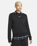 Nike Džemperis Moterims W Nsw Phnx Fleece Os Crew Black DQ5751 010 DQ5751 010/L, L