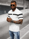 New Boy Polo Mar&scaron;kinėliai Vyrams White MT3108/WHITE MT3108/WHITE/XL