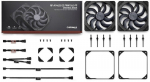 Noctua NF-A14x25 G2 PWM Sx2-PP chromax.black fan, LCP, black, 140mm, 2-pack