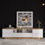 TV spintelė, Baltos ,180 cm