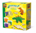 Plastilinos masos rinkinys su mediniais dinozaurų skeletais