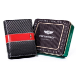 Piniginė vyrams Peterson PTN 317 MOTO3 PTN317MOTO3476505903051196270, Juoda + raudona