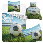 Patalynes komplektas 160x200 cm Medvilninė jaunimo futbolo Detexpol