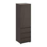 Spinta Shkaf-25 195 &times; 60 &times; 53.4, tamsiai ruda