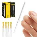 Vienkartinės plonos adatos su kreipikliu, 0,25 &times; 15 mm, 100 vnt.