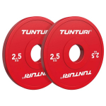 Sporto prekės, Tunturi Platinum, frakciniai diskai, 2*2,5 kg, 1 vnt.