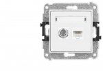 Karlik Icon Igfk-1 lizdas antenai F (sat) + 1xrj45 Cat. 5e
