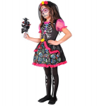 "DIA DE LOS MUERTOS" (suknelė, galvos apdangalas)