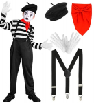 &bdquo;MIME&ldquo; (mar&scaron;kinėliai, kelnės, petne&scaron;os, skara, pir&scaron;tinės, kepurė)