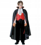 Vampyro kostiumas su pelerina, 158 dydis