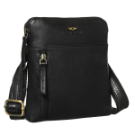 Maža vyri&scaron;ka odinė crossbody rankinė Peterson, ruda AX22