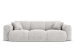 Trivietė sofa Micadoni Nolio, Light Grey