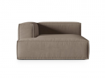 Modulinė sofa Micadoni Home Mic_CHL_L_88_F1_Nuria3, ruda