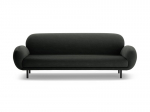 Trivietė sofa Micadoni Poppy, Black