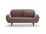 Dvivietė sofa Micadoni Poppy, Brown