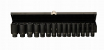 Kraft&dele 1/2" smūginės galvutės, 15 vnt., 10-32 mm, Cr-v