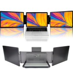 Dvigubas ekrano ne&scaron;iojamojo kompiuterio monitorius 14 colių 1920x1200, ekranas ne&scaron;iojamam kompiuteriui nuo 13.3 iki 16 colių, 2 ekranai, papildomas monitorius ne&scaron;iojamojo kompiuterio ekranui.