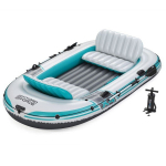 Pripučiama valtis Bestway Hydro-Force 65158, balta/mėlyna, 500 kg