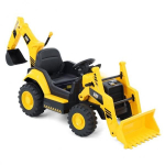 Caterpillar 12 V ATGALINIS KASTUVAS Elektrinis vaikų traktorius-važiuoklė