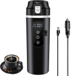 12 V / 24 V automobilinis kelioninis elektrinis virdulys, 400 ml