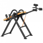 Inversinis stalas, 136 kg apkrova, oranžinis/juodas, plienas