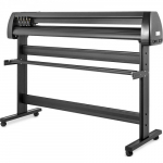 Vinilo pjaustymo ploteris, 1350 mm popieriaus padavimas, 153x104x52 cm, juodas, ženklų gamyba