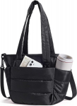 Mažas izoliuotas Lunch box krep&scaron;ys moterims, juodas, 1 vnt