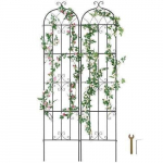 2 vnt. patvarus metalinis vijoklių rėmas &ndash; 51 &times; 220 cm (Q195 plienas)