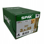 Spax medžio grindų sraigtai 3,5x35mm, 500 vnt.