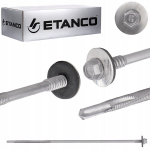 Etanco Gtr12 230mm cinkuoti varžtai 100 vnt. plienui